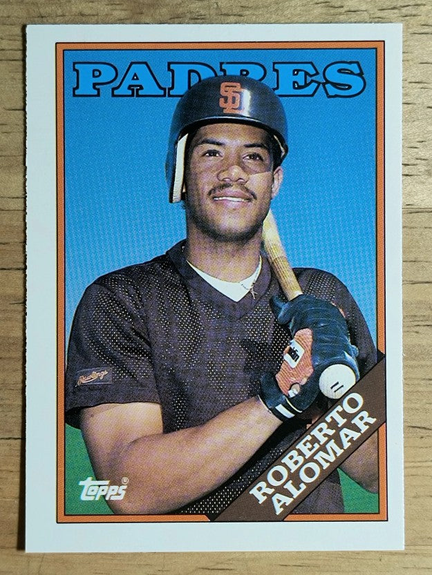 1988 Topps Traded #4T Roberto Alomar XRC