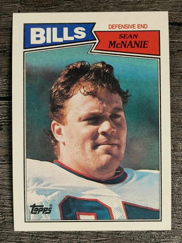 1987 Topps #367 Sean McNanie