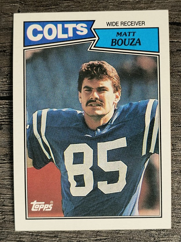 1987 Topps #377 Matt Bouza