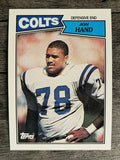 1987 Topps #382 Jon Hand RC