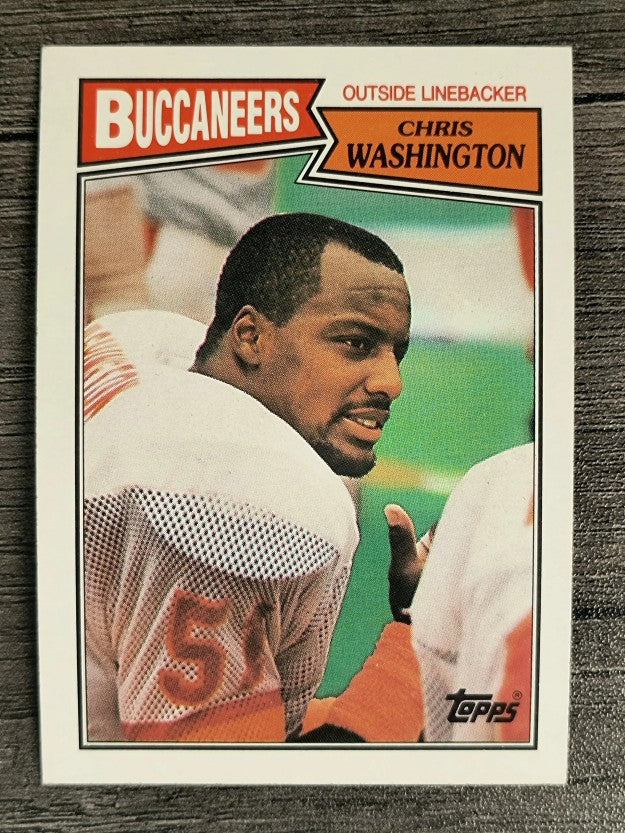 1987 Topps #393 Chris Washington