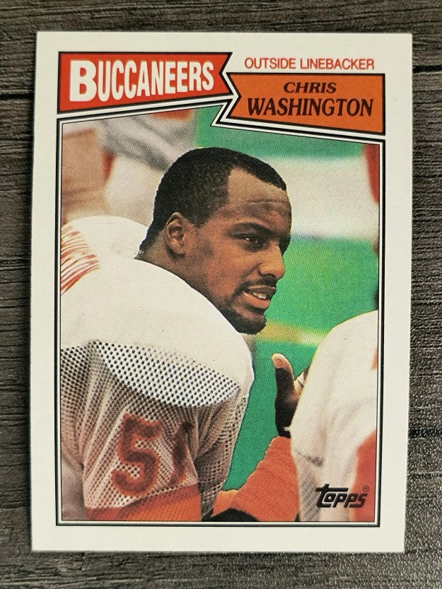 1987 Topps #393 Chris Washington