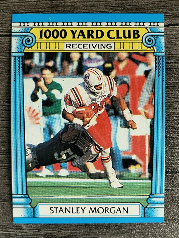 1987 Topps 1000 Yard Club #4 Stanley Morgan