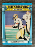 1987 Topps 1000 Yard Club #6 Rueben Mayes