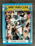 1987 Topps 1000 Yard Club #14 Mark Clayton