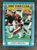 1987 Topps 1000 Yard Club #17 James Brooks
