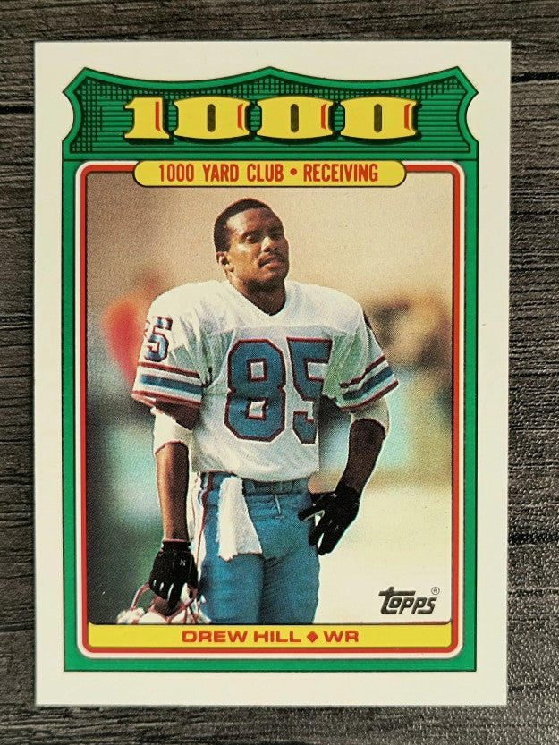 1988 Topps 1000 Yard Club #7 Drew Hill