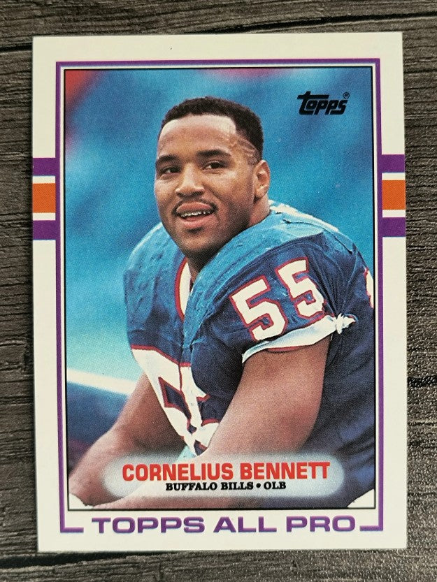 1989 Topps #43 Cornelius Bennett
