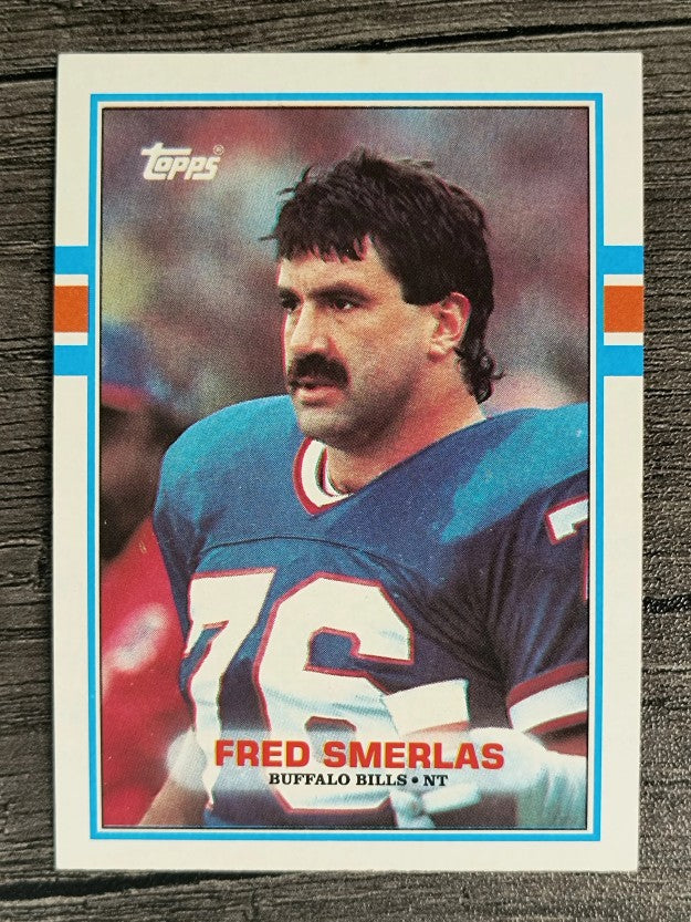 1989 Topps #50 Fred Smerlas