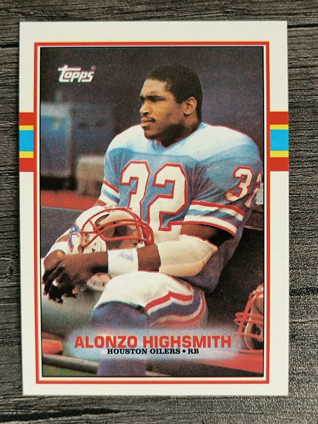 1989 Topps #96 Alonzo Highsmith