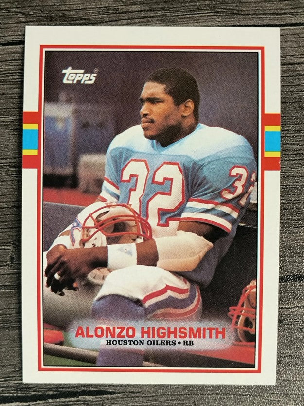 1989 Topps #96 Alonzo Highsmith