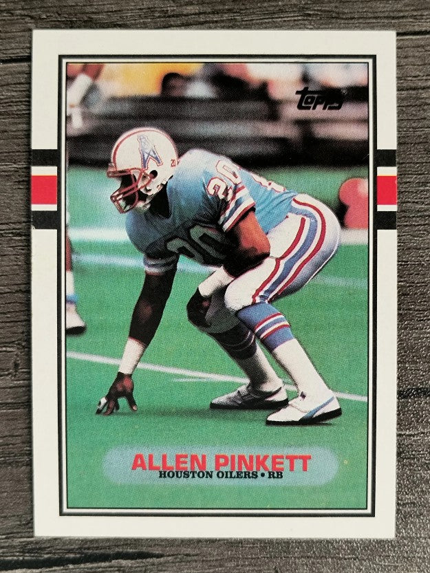 1989 Topps #105 Allen Pinkett RC