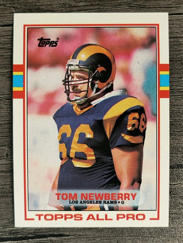 1989 Topps #123 Tom Newberry RC