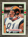1989 Topps #124 Pete Holohan