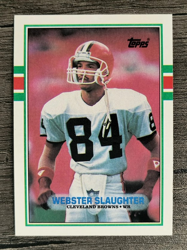 1989 Topps #140 Webster Slaughter