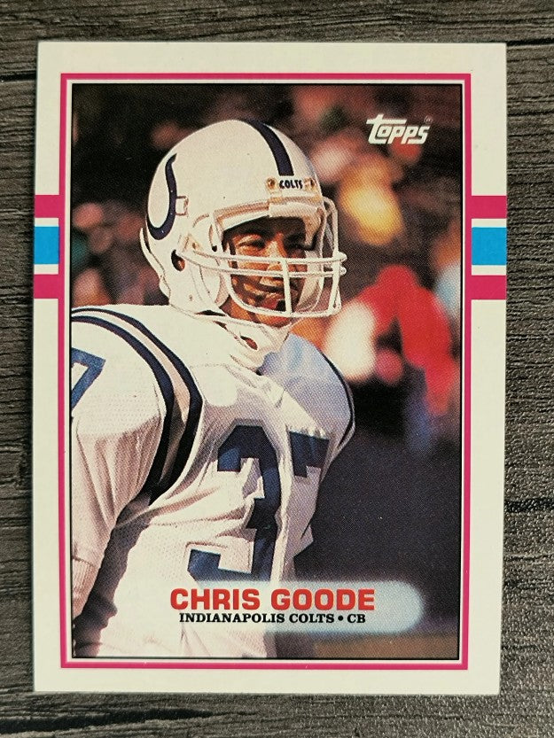 1989 Topps #214 Chris Goode RC