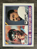 1989 Topps #221 Intercept Leaders/Scott Case/Erik McMillan