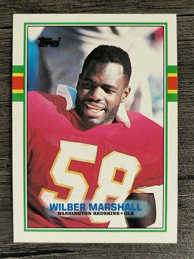 1989 Topps #256 Wilber Marshall