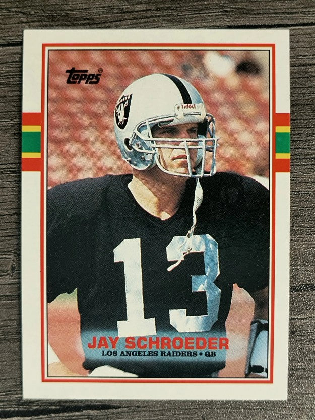 1989 Topps #266 Jay Schroeder