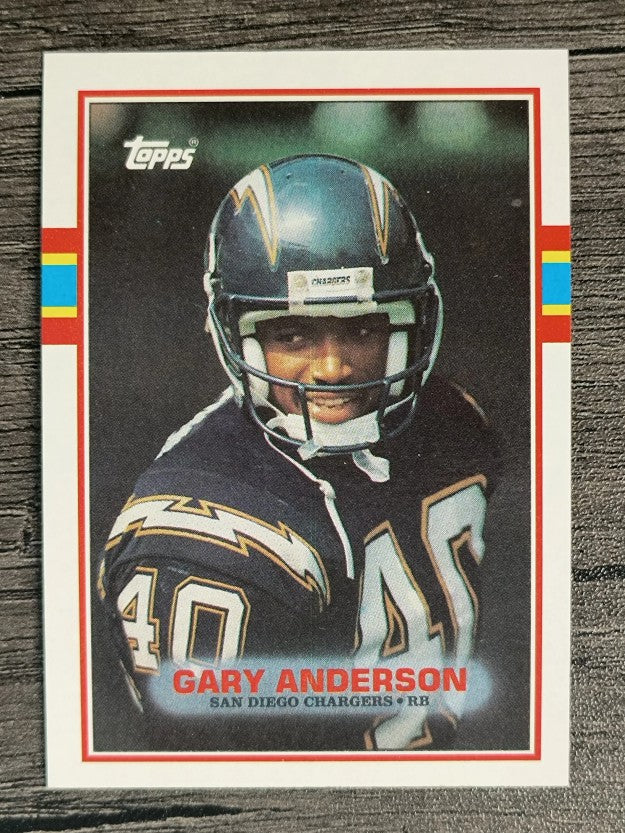 1989 Topps #306 Gary Anderson RB