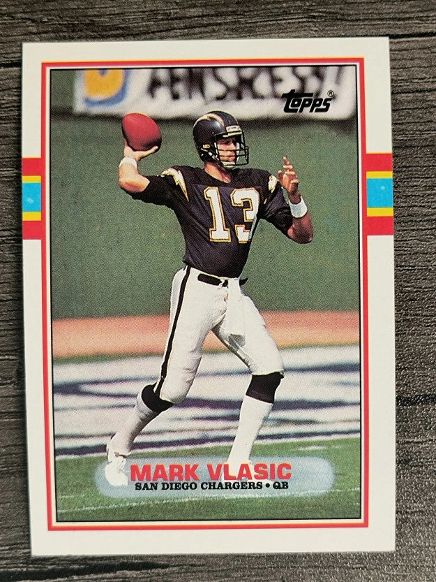 1989 Topps #311 Mark Vlasic RC