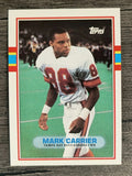 1989 Topps #331 Mark Carrier RC