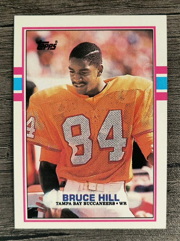 1989 Topps #332 Bruce Hill RC