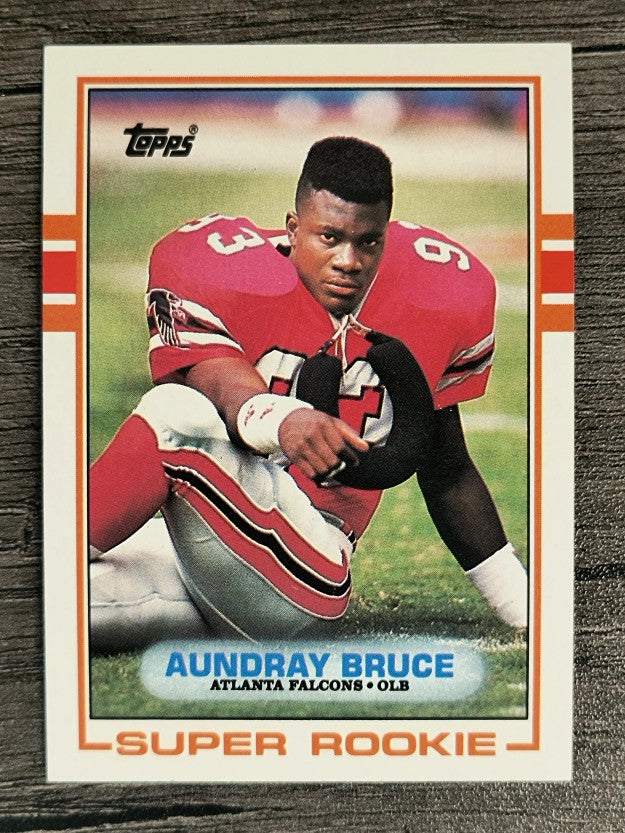 1989 Topps #337 Aundray Bruce RC
