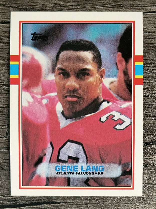 1989 Topps #343 Gene Lang
