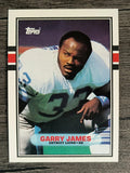 1989 Topps #367 Garry James