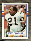 1989 Topps #372 Brent Fullwood RC