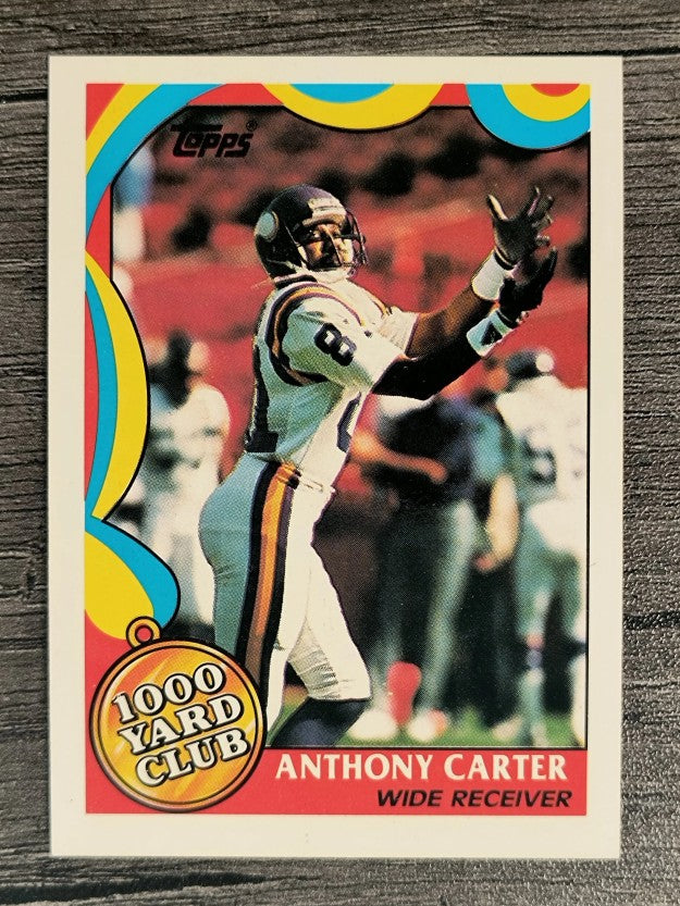 1989 Topps 1000 Yard Club #7 Anthony Carter