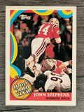 1989 Topps 1000 Yard Club #9 John Stephens
