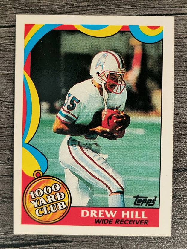 1989 Topps 1000 Yard Club #11 Drew Hill