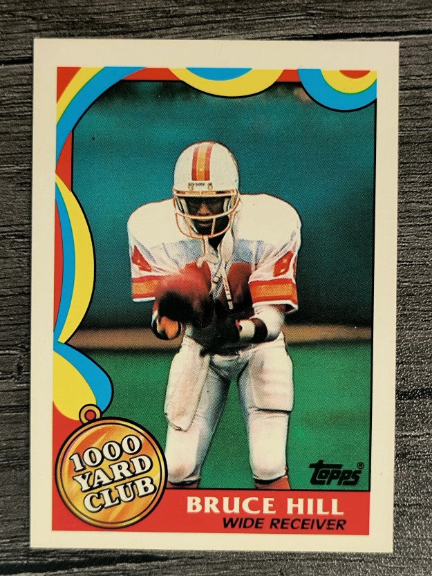 1989 Topps 1000 Yard Club #20 Bruce Hill