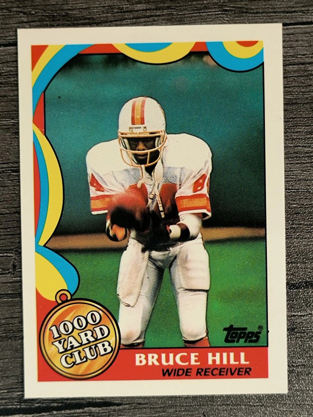 1989 Topps 1000 Yard Club #20 Bruce Hill