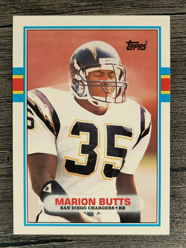 1989 Topps Traded #23T Marion Butts RC