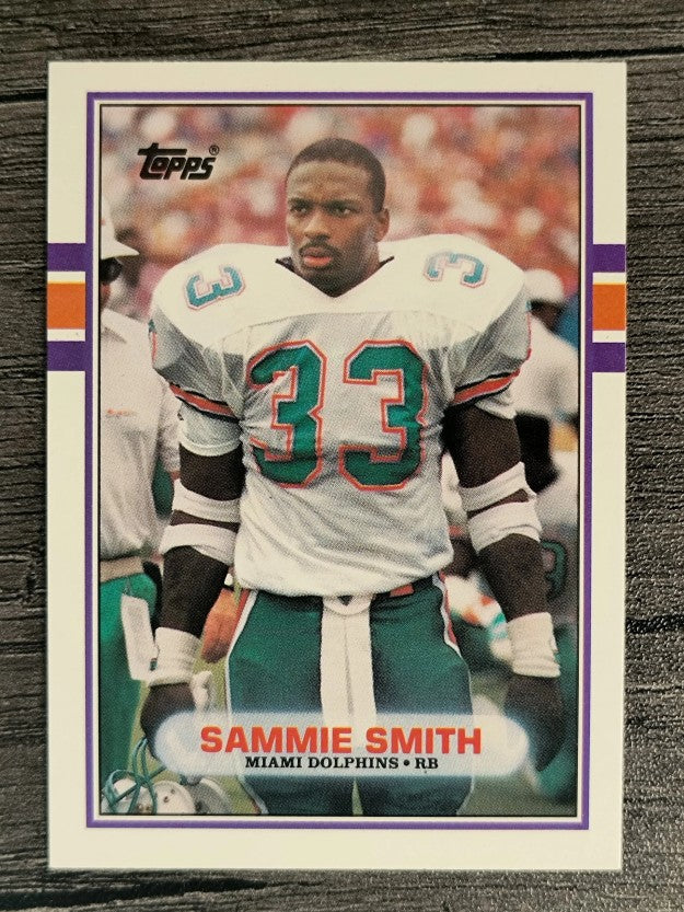 1989 Topps Traded #56T Sammie Smith RC