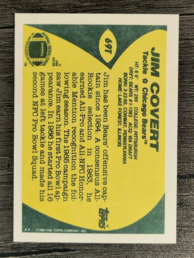 1989 Topps Traded #69T Jim Covert