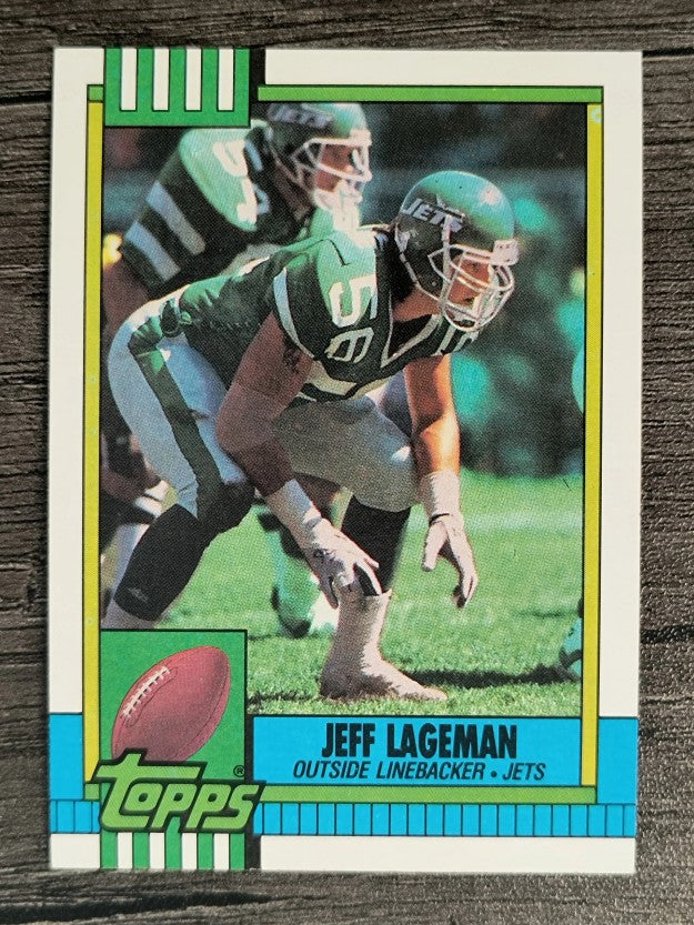 1990 Topps #449 Jeff Lageman