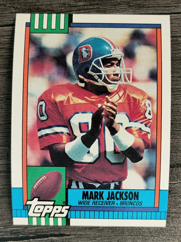 1990 Topps Disclaimer Back #41 Mark Jackson