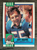 1990 Topps Disclaimer Back #62 Gary Reasons