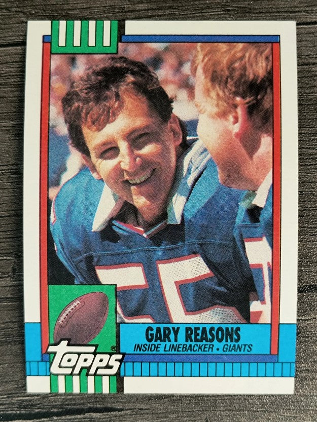 1990 Topps Disclaimer Back #62 Gary Reasons