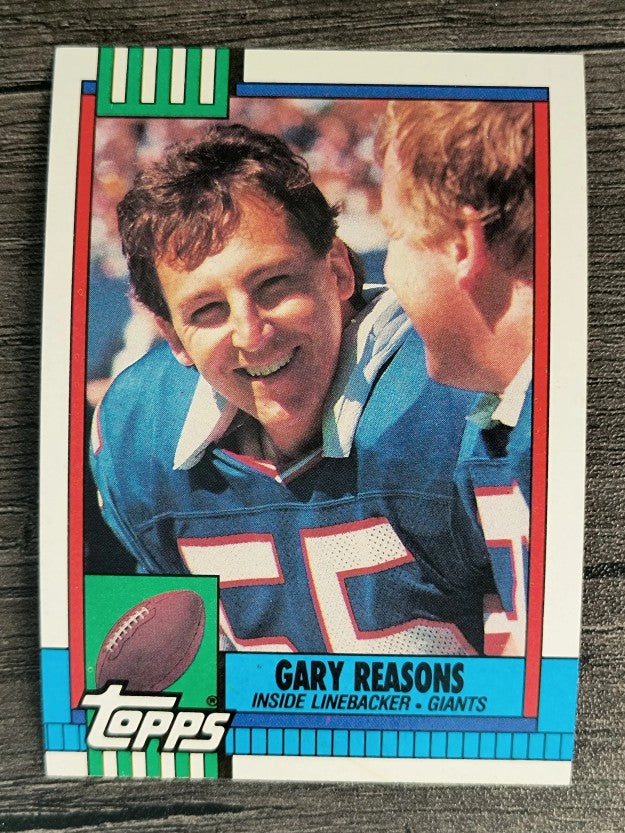 1990 Topps Disclaimer Back #62 Gary Reasons