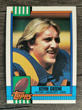 1990 Topps Disclaimer Back #74 Kevin Greene