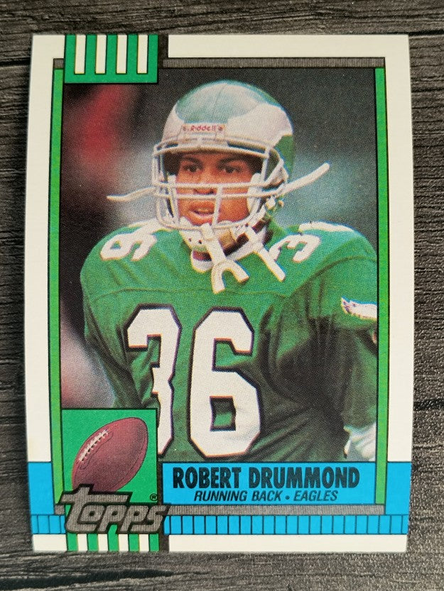 1990 Topps Disclaimer Back #89 Robert Drummond
