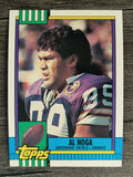 1990 Topps Disclaimer Back #106 Al Noga