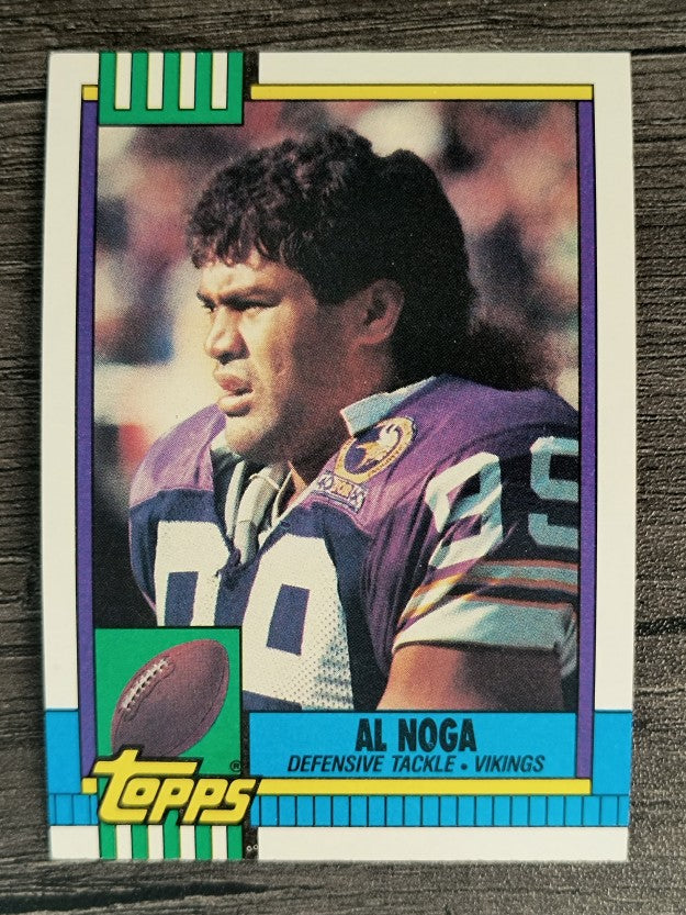 1990 Topps Disclaimer Back #106 Al Noga