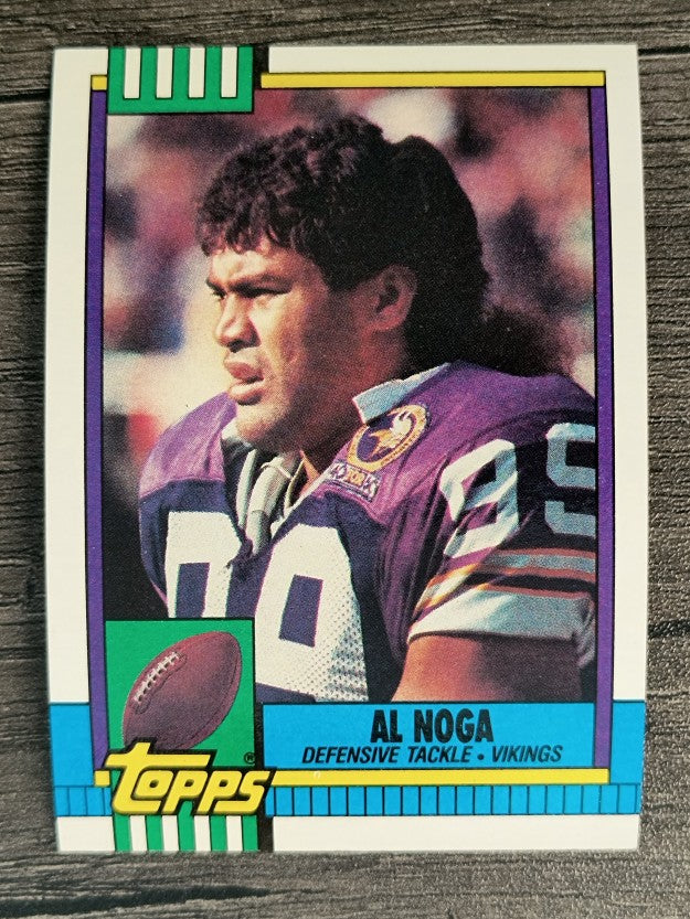 1990 Topps Disclaimer Back #106 Al Noga