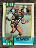 1990 Topps Disclaimer Back #142 Don Majkowski